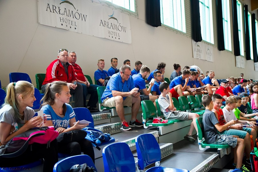 Uczniowie z Sanoka na treningu z kadrowiczami [FOTORELACJA]