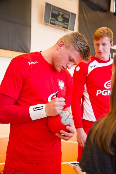 Uczniowie z Sanoka na treningu z kadrowiczami [FOTORELACJA]