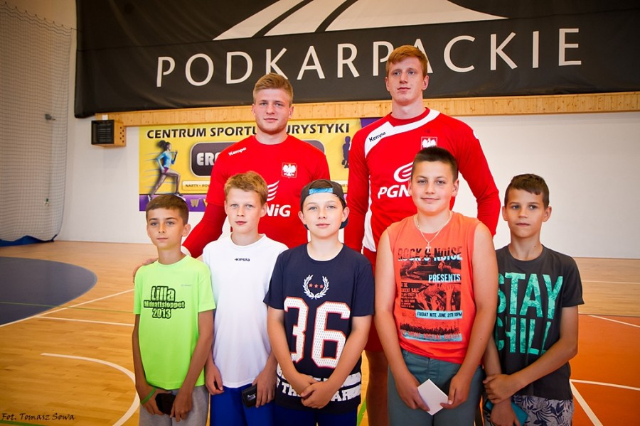 Uczniowie z Sanoka na treningu z kadrowiczami [FOTORELACJA]