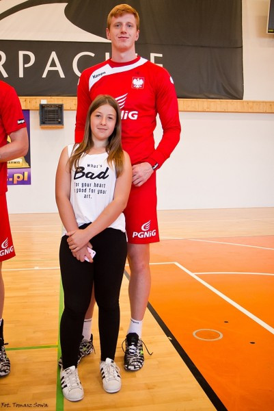 Uczniowie z Sanoka na treningu z kadrowiczami [FOTORELACJA]