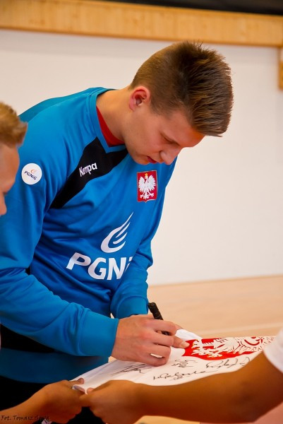 Uczniowie z Sanoka na treningu z kadrowiczami [FOTORELACJA]