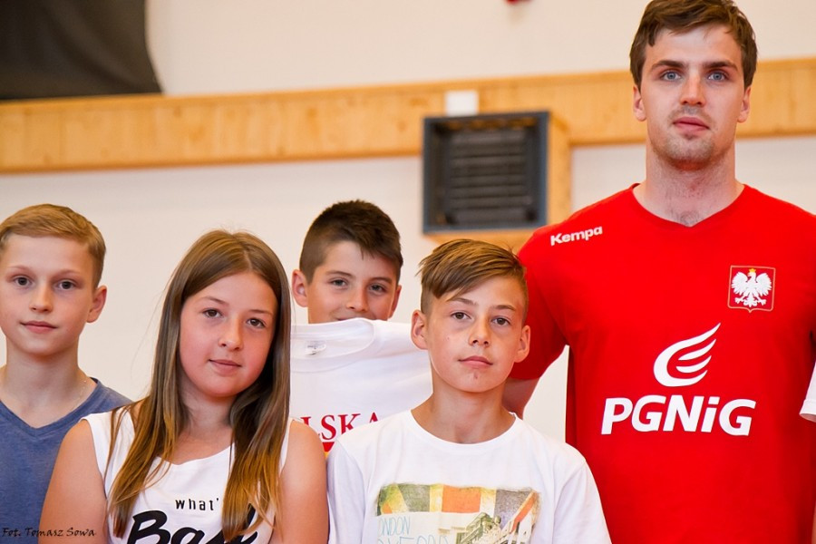 Uczniowie z Sanoka na treningu z kadrowiczami [FOTORELACJA]