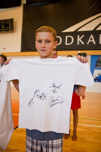 Uczniowie z Sanoka na treningu z kadrowiczami [FOTORELACJA]