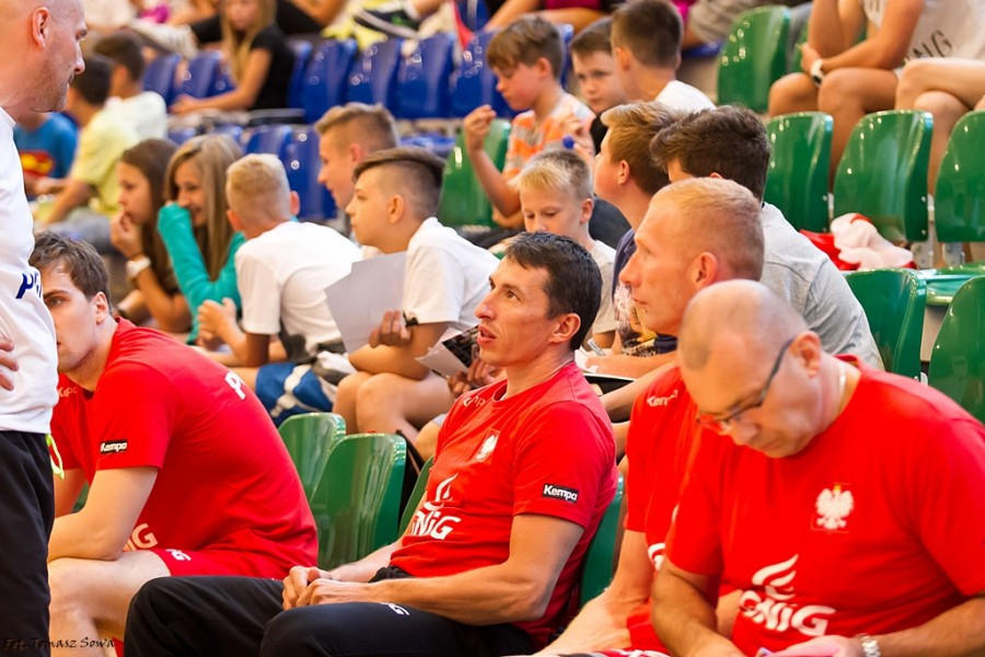 Uczniowie z Sanoka na treningu z kadrowiczami [FOTORELACJA]