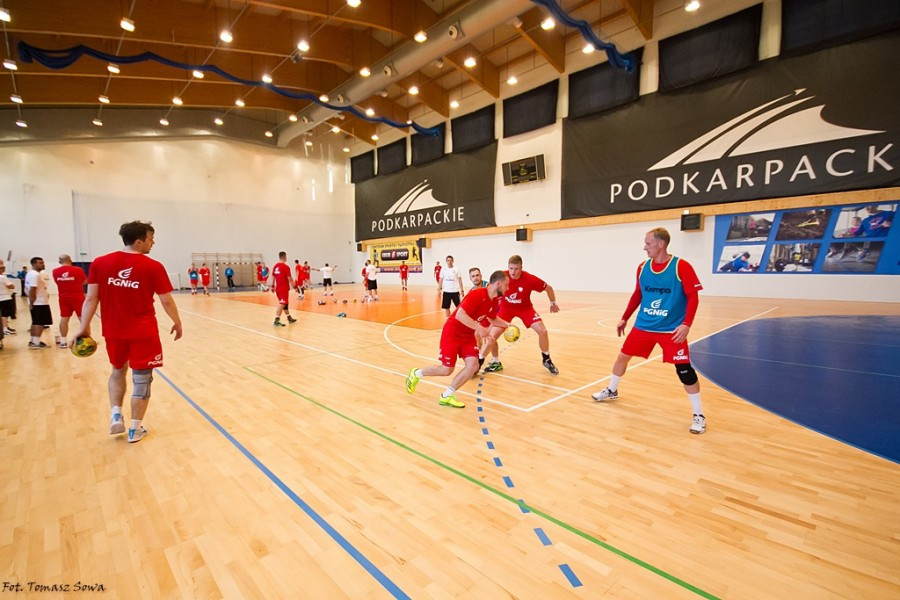 Uczniowie z Sanoka na treningu z kadrowiczami [FOTORELACJA]