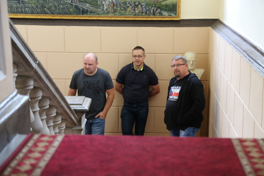 Kibice u burmistrza. Spotkanie za zamkniętymi drzwiami