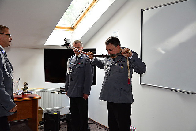 Komendant sanockiej policji przeszedł na emeryturę