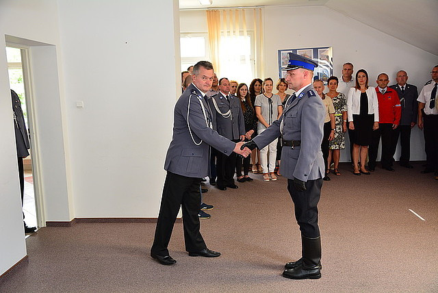 Komendant sanockiej policji przeszedł na emeryturę