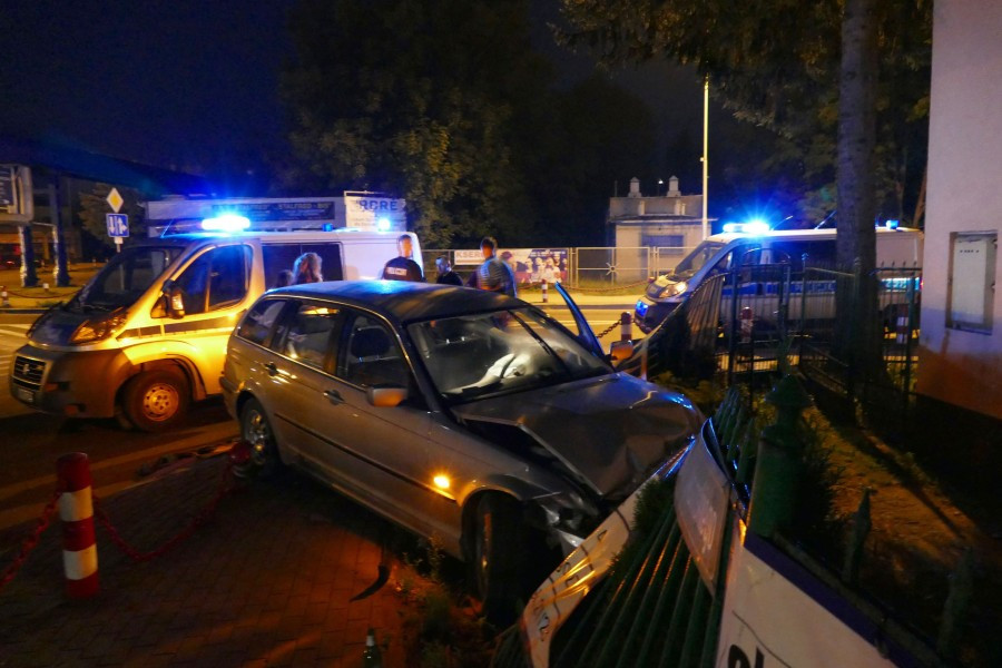 AKTUALIZACJA: Nocny wypadek w Sanoku. 