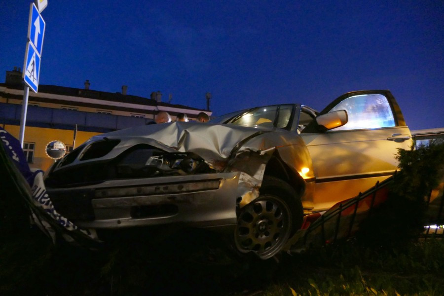 AKTUALIZACJA: Nocny wypadek w Sanoku. 