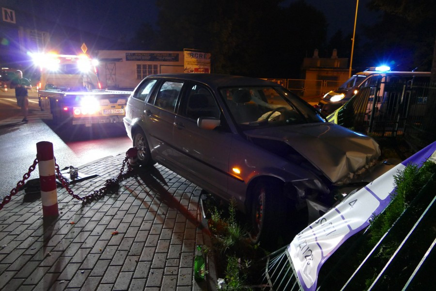 AKTUALIZACJA: Nocny wypadek w Sanoku. 