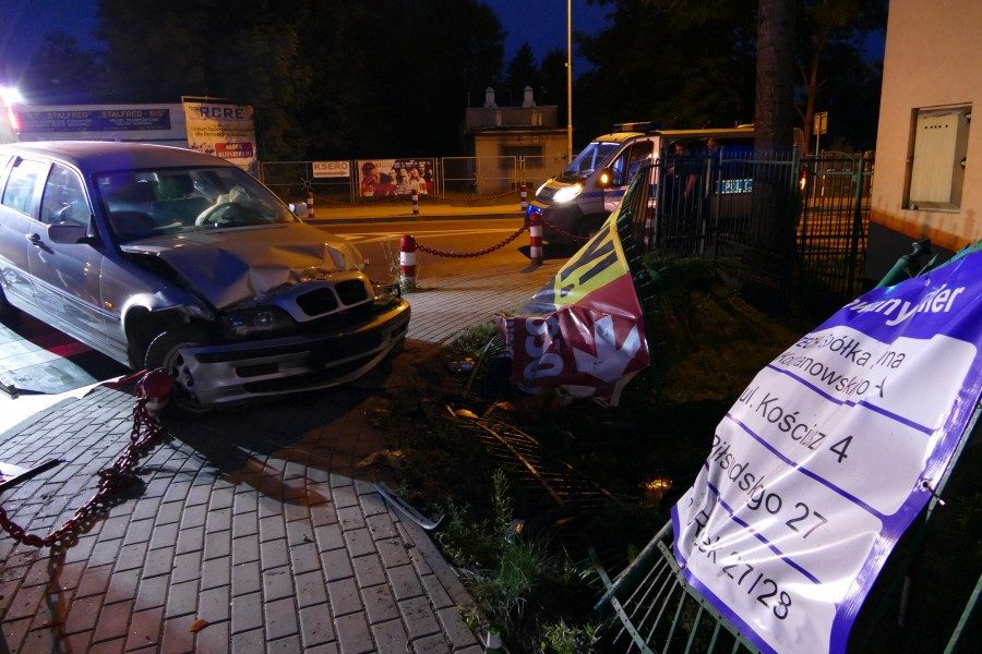 AKTUALIZACJA: Nocny wypadek w Sanoku. 