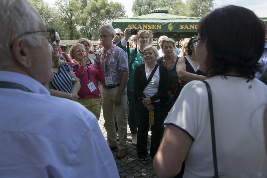 Polonusi zachwyceni Sanokiem [FOTORELACJA]