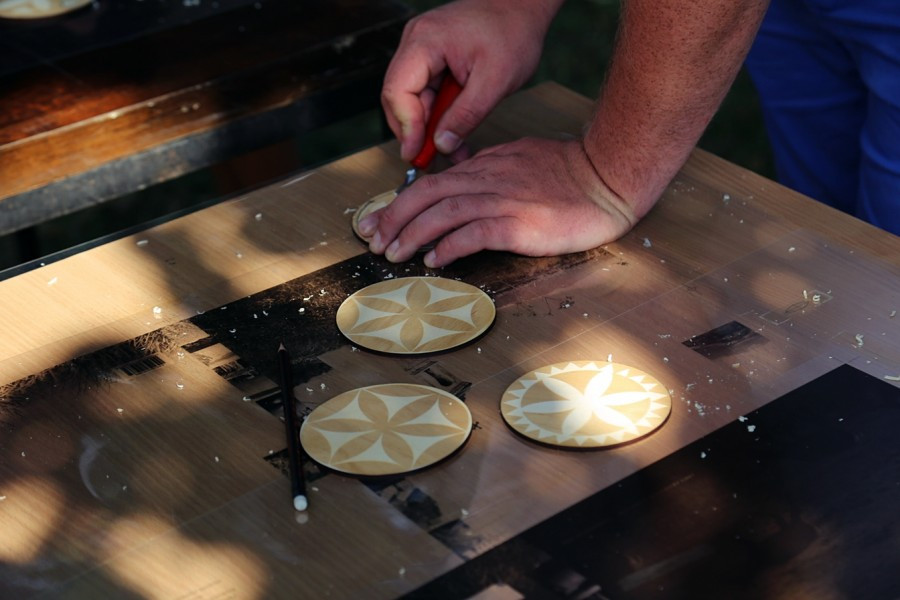 Piła motorowa plus drewno równa się rzeźba. Efektowny popis Piotra Worońca [ZDJĘCIA, WIDEO]