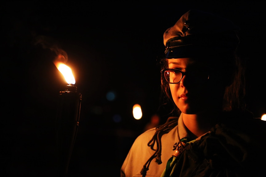 Spotkanie wielkiej karpackiej rodziny przy watrze