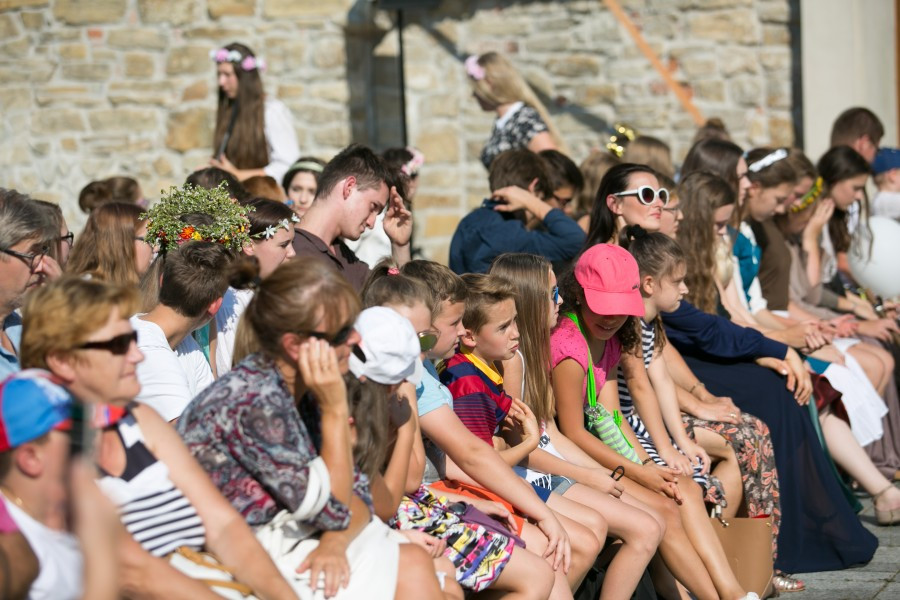 Tak wyglądał Chrzest Polski w wykonaniu sanockiej grupy rekonstrukcyjnej SCUTUM. Zobacz zdjęcia [FOTORELACJA]