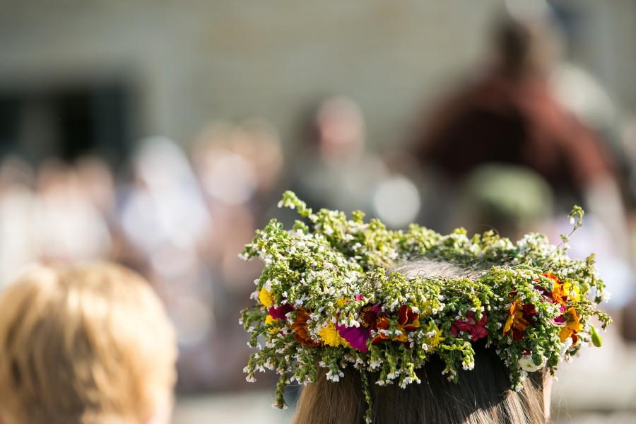 Tak wyglądał Chrzest Polski w wykonaniu sanockiej grupy rekonstrukcyjnej SCUTUM. Zobacz zdjęcia [FOTORELACJA]