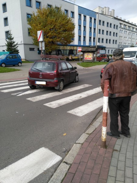 Kolizja na Mickiewicza [ZDJĘCIA]