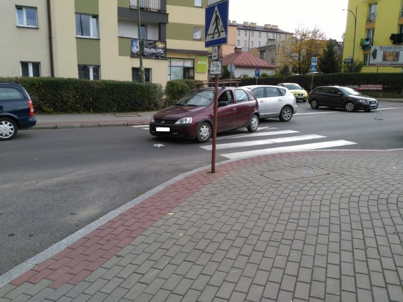 Kolizja na Mickiewicza [ZDJĘCIA]