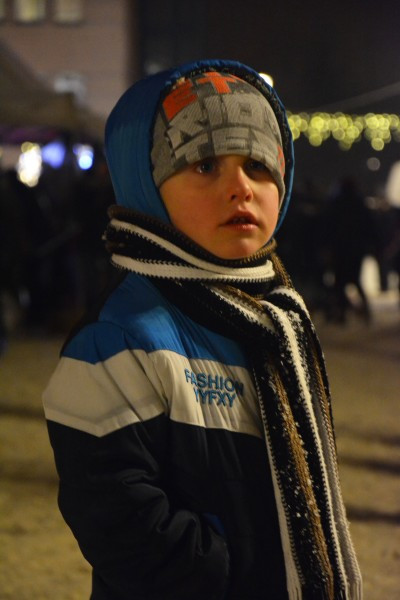 Tłumy sanoczan do świątecznej ciężarówki Coca-Coli [ZDJĘCIA, WIDEO]