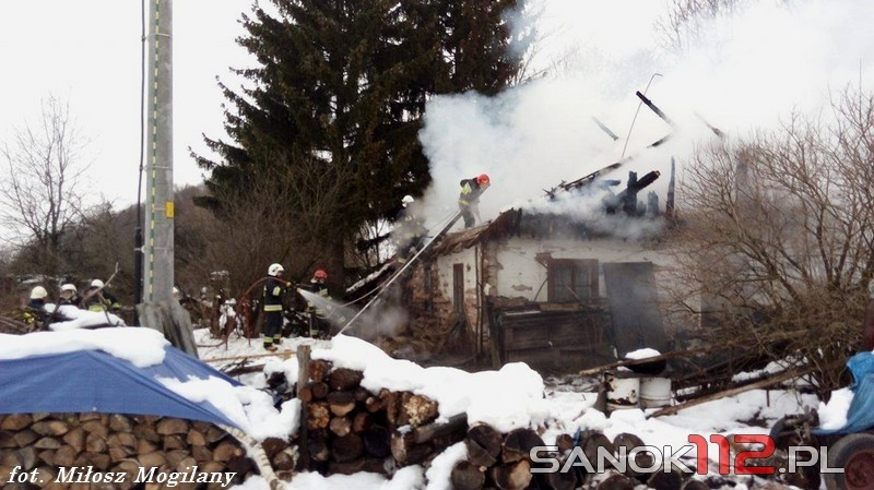 Spłonął budynek gospodarczy. W środku były zwierzęta [ZDJĘCIA]