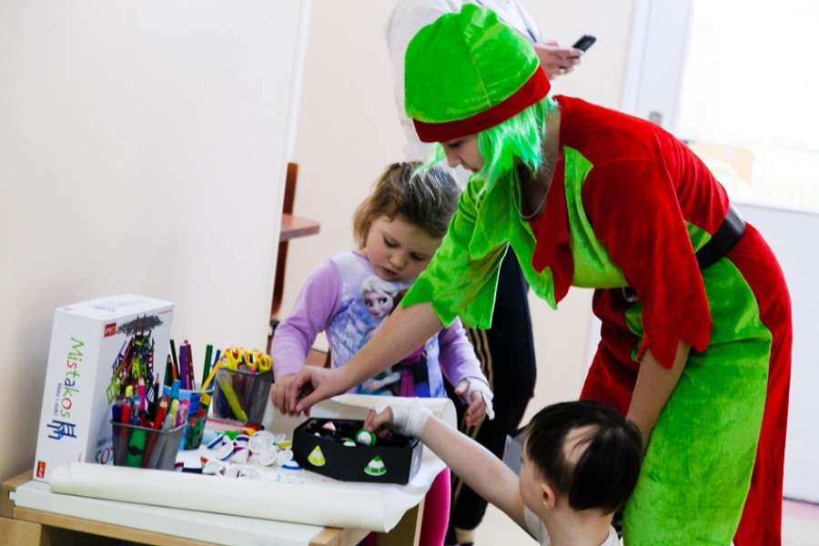 Sanocki oddział dziecięcy pokolorowany przez Śnieżkę