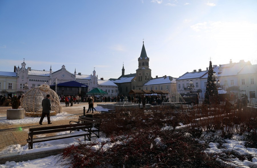 Tak wyglądała miejska Wigilia na rynku [ZDJĘCIA]