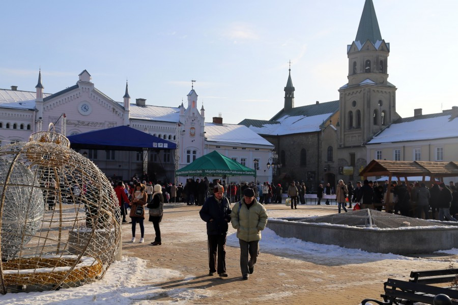 Tak wyglądała miejska Wigilia na rynku [ZDJĘCIA]