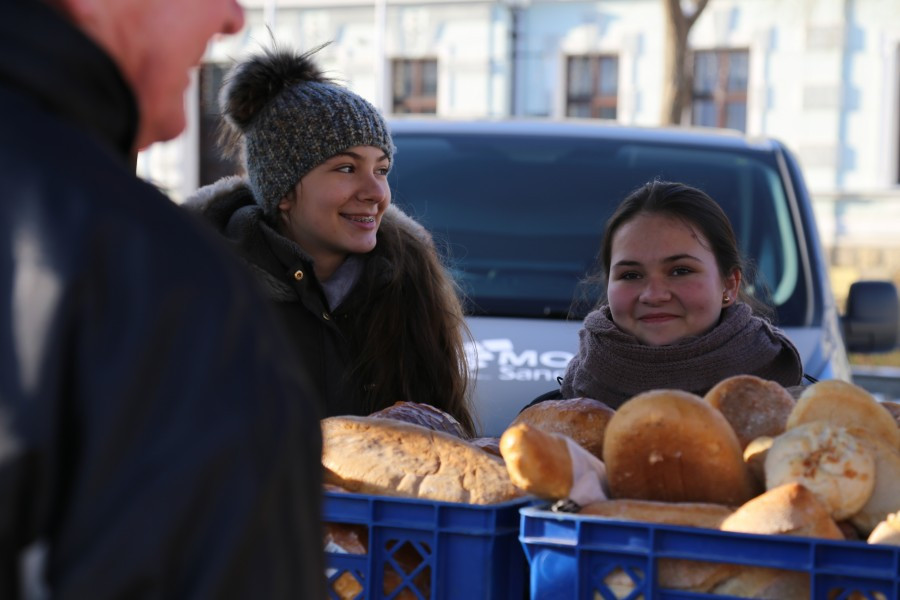 Tak wyglądała miejska Wigilia na rynku [ZDJĘCIA]