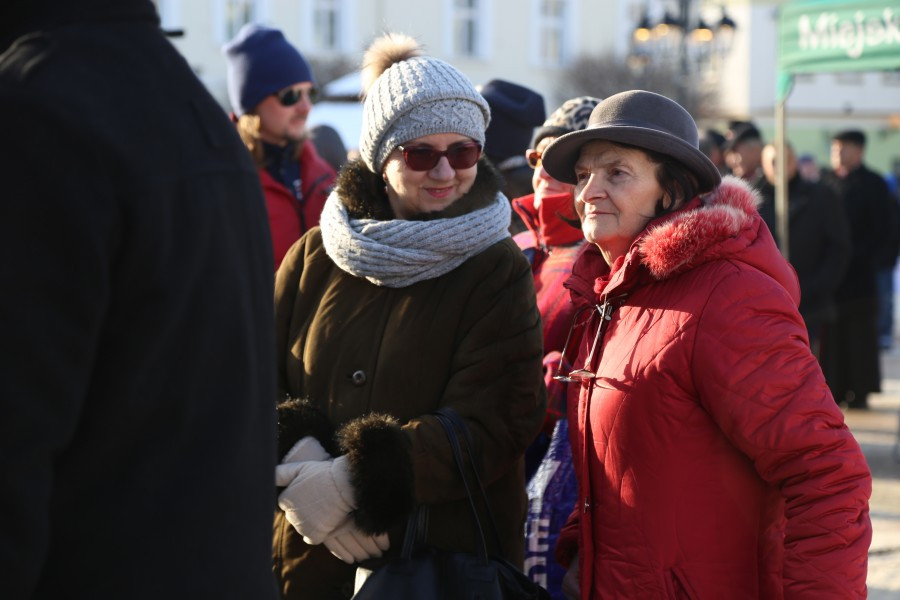 Tak wyglądała miejska Wigilia na rynku [ZDJĘCIA]
