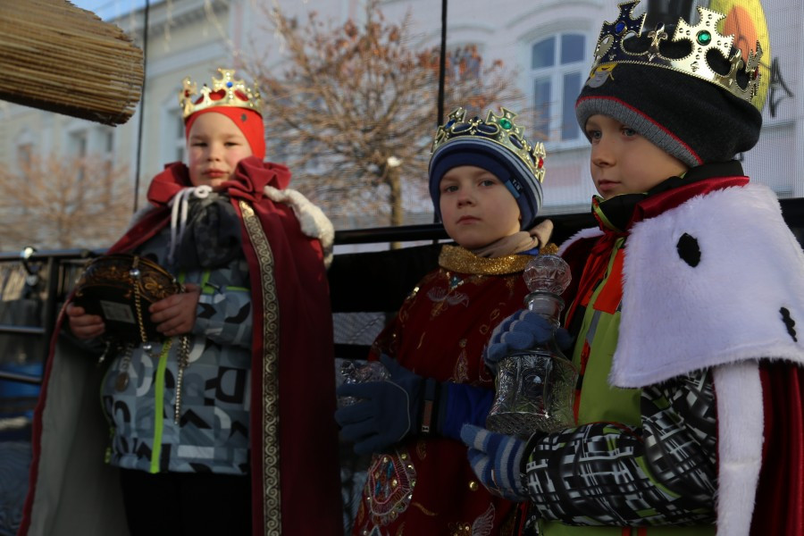 Tak wyglądała miejska Wigilia na rynku [ZDJĘCIA]
