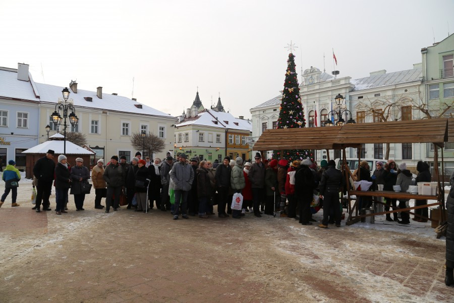 Tak wyglądała miejska Wigilia na rynku [ZDJĘCIA]