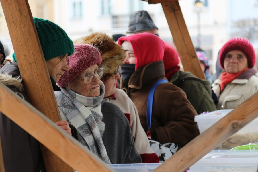 Tak wyglądała miejska Wigilia na rynku [ZDJĘCIA]