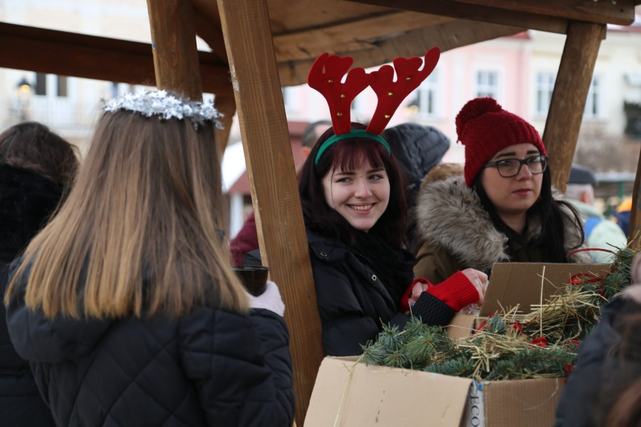 Tak wyglądała miejska Wigilia na rynku [ZDJĘCIA]