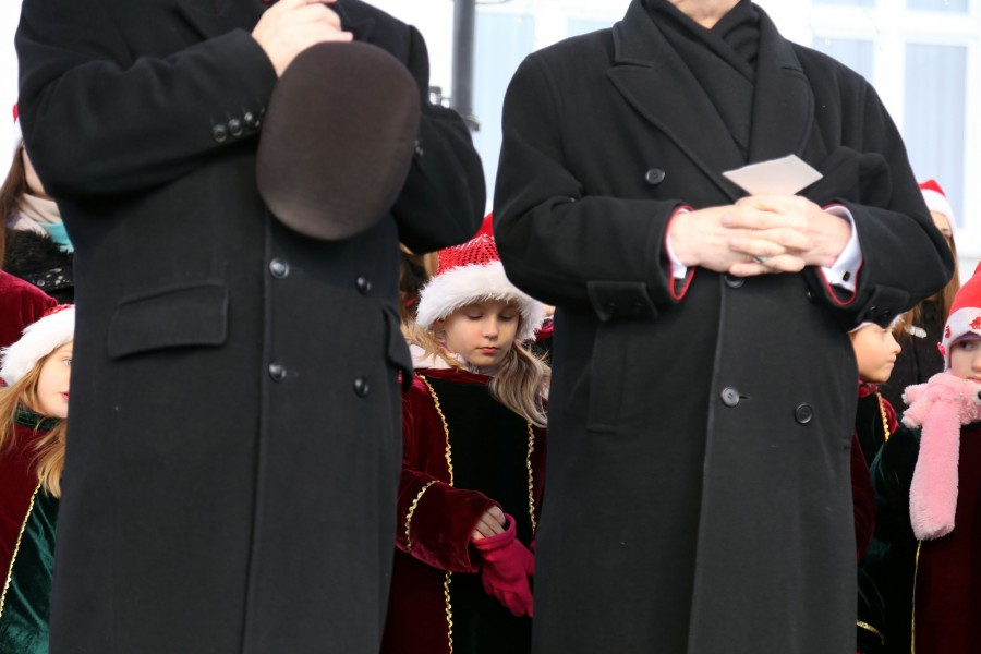 Tak wyglądała miejska Wigilia na rynku [ZDJĘCIA]