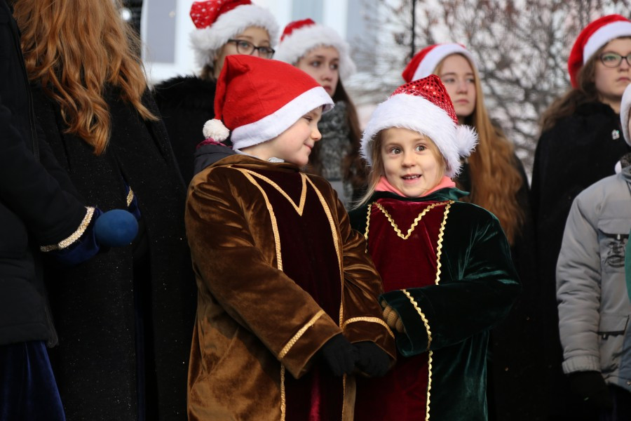 Tak wyglądała miejska Wigilia na rynku [ZDJĘCIA]