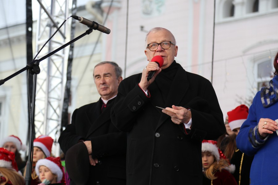 Tak wyglądała miejska Wigilia na rynku [ZDJĘCIA]