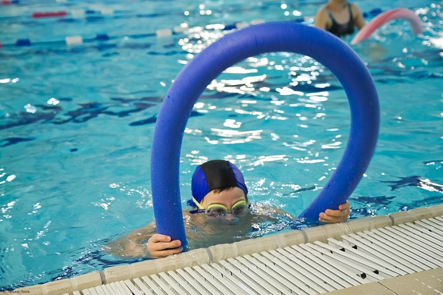 WOŚP 2017. Inauguracja na basenie - Orkiestra w Sanoku już gra! [ZDJĘCIA]