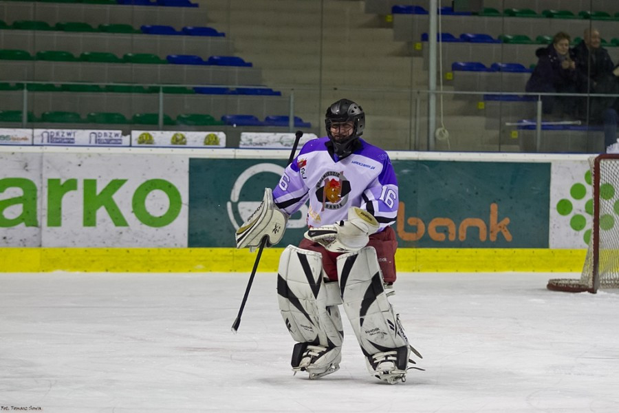 WOŚP 2017. Hokejowe emocje wróciły na sanocki lód. Koguty oskubały Niedźwiedzie [ZOBACZ ZDJĘCIA]