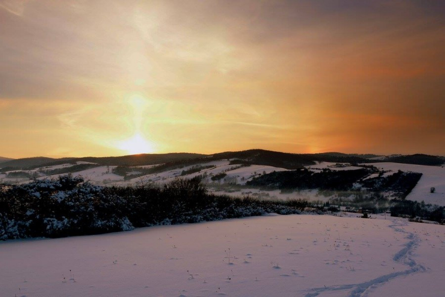 Bieszczady zimą w obiektywie Marka Kusiaka [ZDJĘCIA]