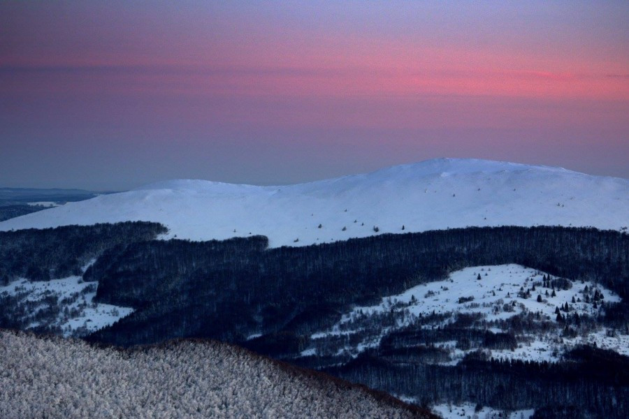 Bieszczady zimą w obiektywie Marka Kusiaka [ZDJĘCIA]