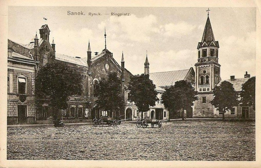 Zobacz niezwykłe zdjęcia sanockiej starówki