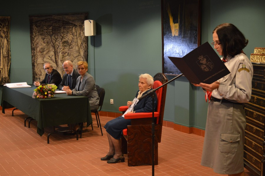 Danuta Przystasz honorową obywatelką Sanoka
