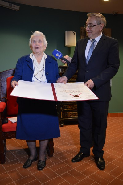 Danuta Przystasz honorową obywatelką Sanoka