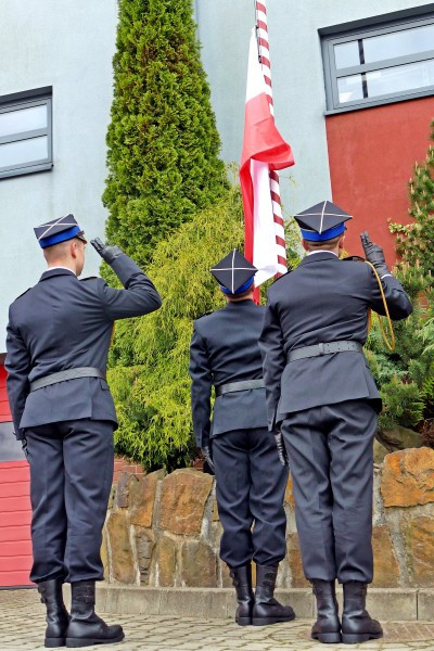 Nominacje, awanse i odznaczenia. Dzień strażaka w sanockiej komendzie [ZDJĘCIA]