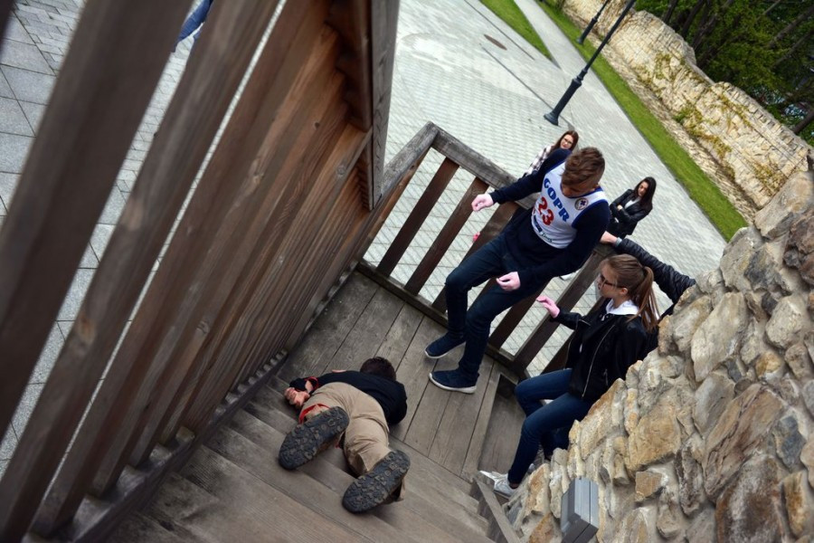 Na pierwszej pomocy znają się jak mało kto [FOTORELACJA, WIDEO]