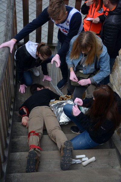 Na pierwszej pomocy znają się jak mało kto [FOTORELACJA, WIDEO]