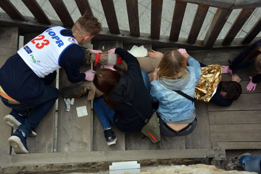 Na pierwszej pomocy znają się jak mało kto [FOTORELACJA, WIDEO]