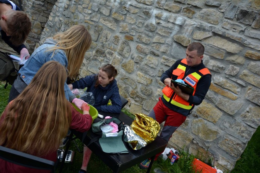 Na pierwszej pomocy znają się jak mało kto [FOTORELACJA, WIDEO]