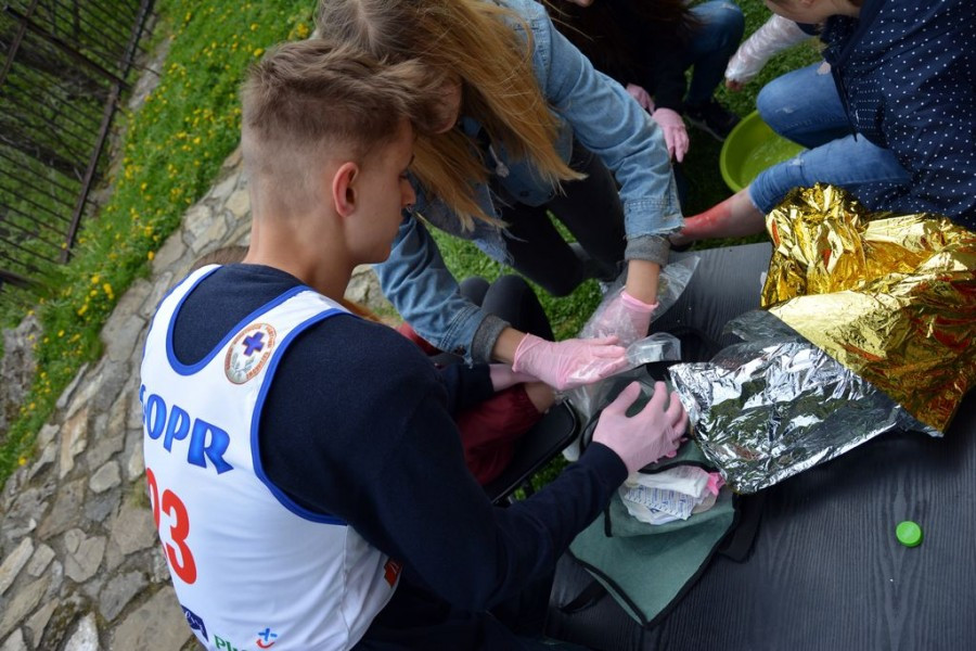 Na pierwszej pomocy znają się jak mało kto [FOTORELACJA, WIDEO]
